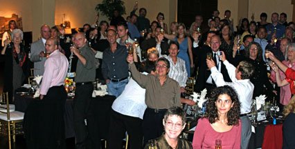 Hillcrest Centennial Gala Toast, October 4, 2007 at the Prado in Balboa Park, San Diego