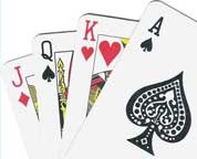 Playing cards for the Hillcrest Centennial